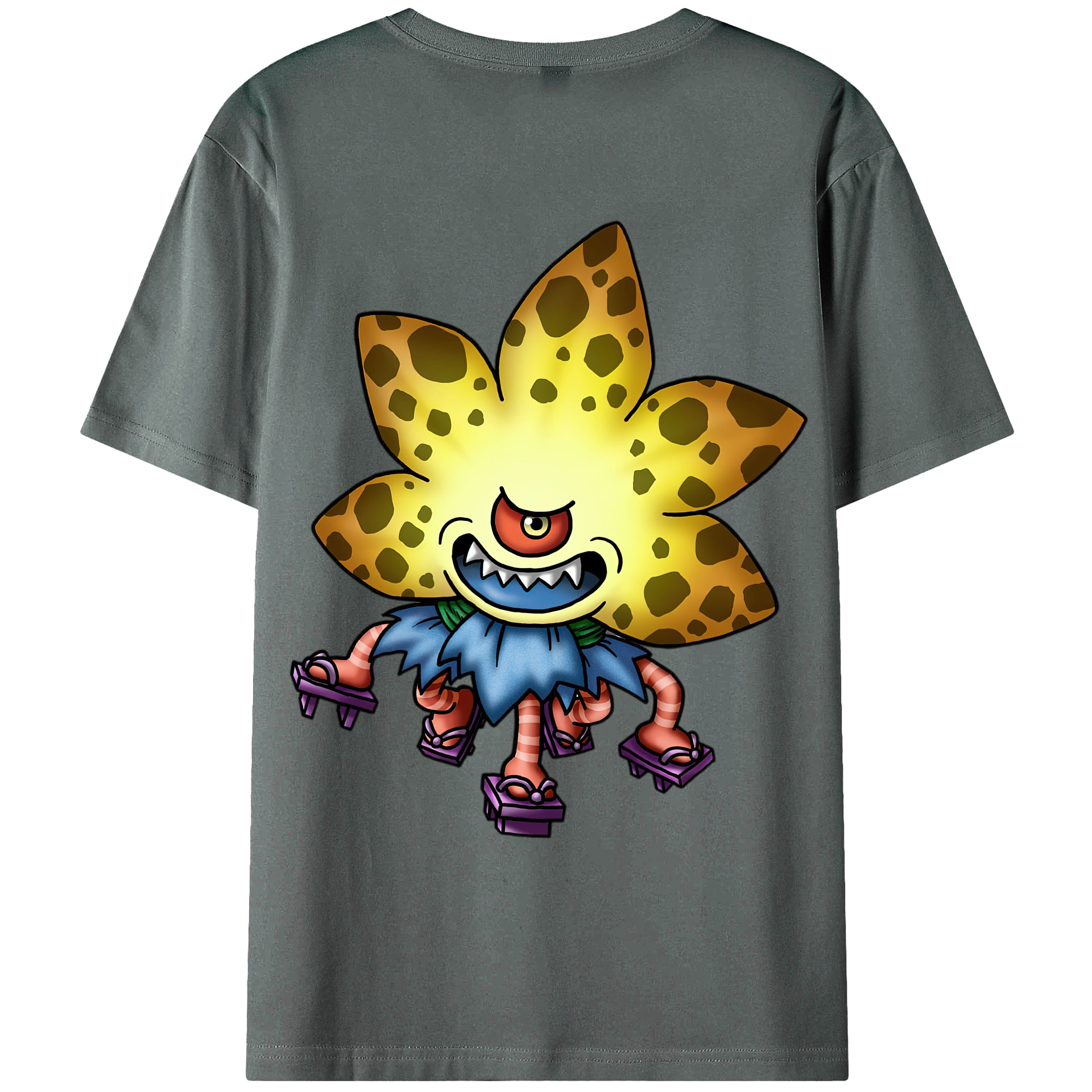 （画像用） ドラゴンクエスト Doragon Kuesuto Dragon Quest 綿100％ メンズ半袖Tシャツ（バックプリント） 通気性